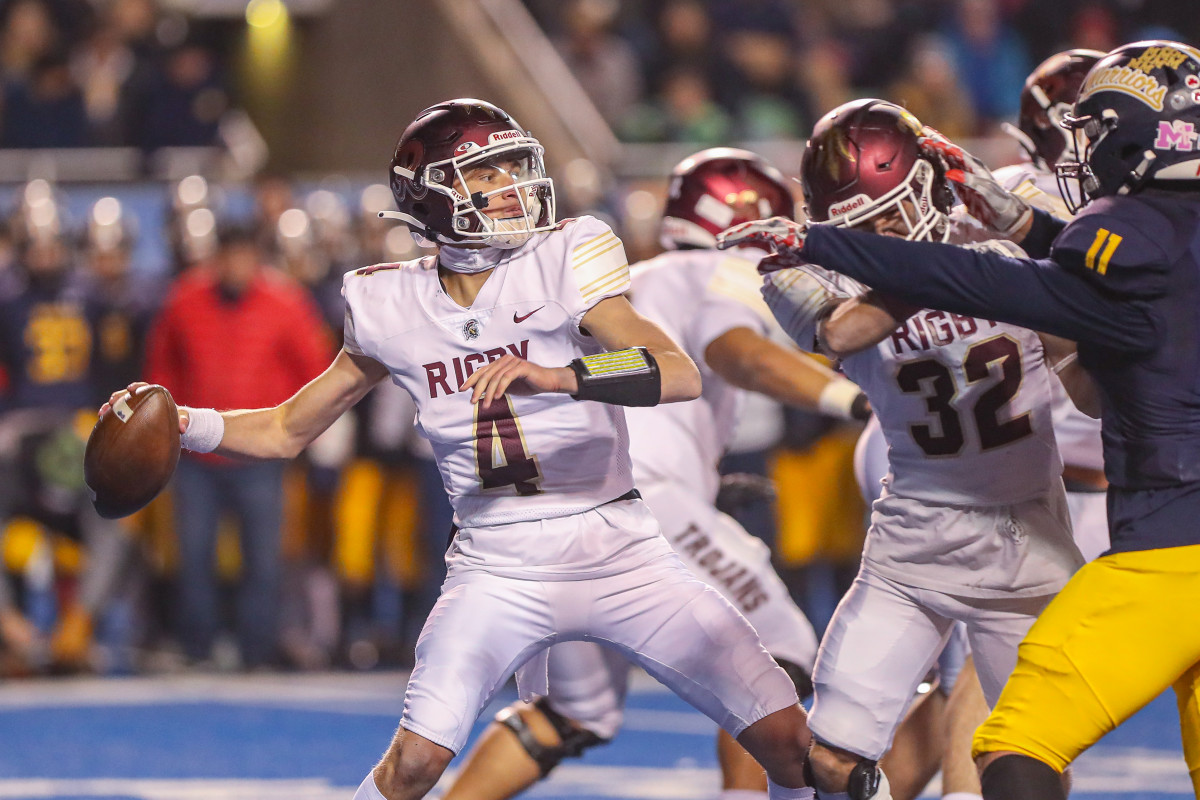 2022 Idaho high school football playoffs, Class 5A title game: Rigby at Meridian (Luke Flowers)